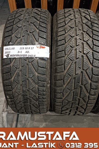 215 50 R 17 KORMORAN SNOW 94H * 2019 * 4 ADET * CKL5100