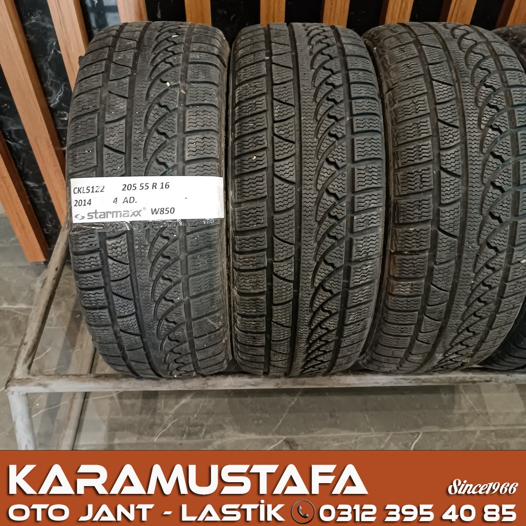 205 55 R 16 STARMAXX W850 91H * 2014 * 4 ADET * CKL5122