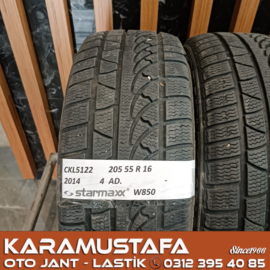 205 55 R 16 STARMAXX W850 91H * 2014 * 4 ADET * CKL5122