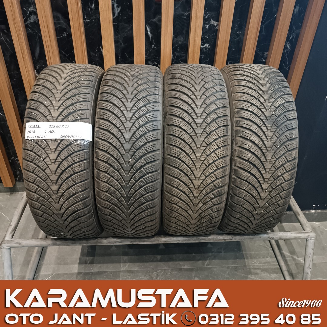 215 60 R 17 WATERFALL SNOWHILL 2 96H* 2018 * 4 ADET * CKL5135
