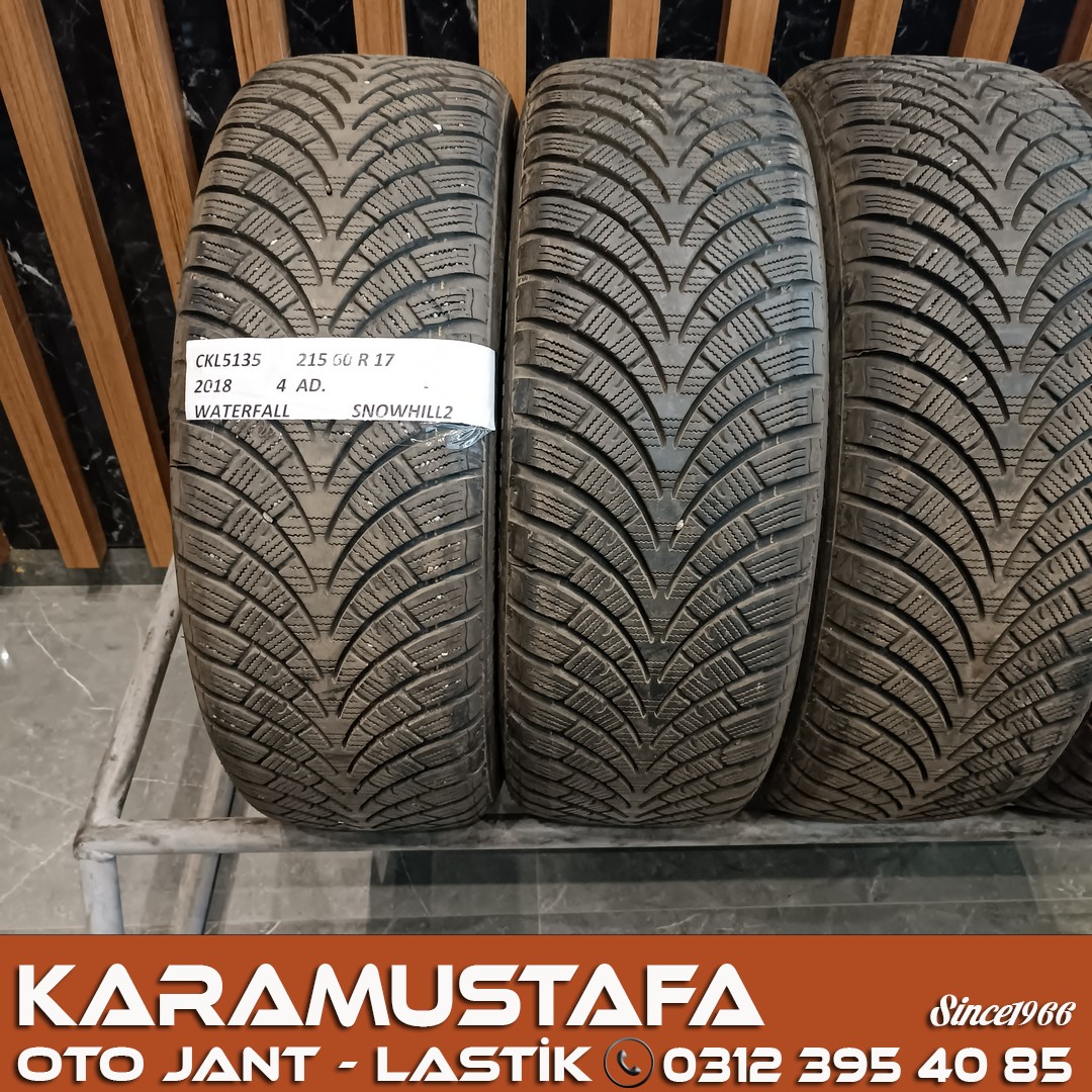 215 60 R 17 WATERFALL SNOWHILL 2 96H* 2018 * 4 ADET * CKL5135