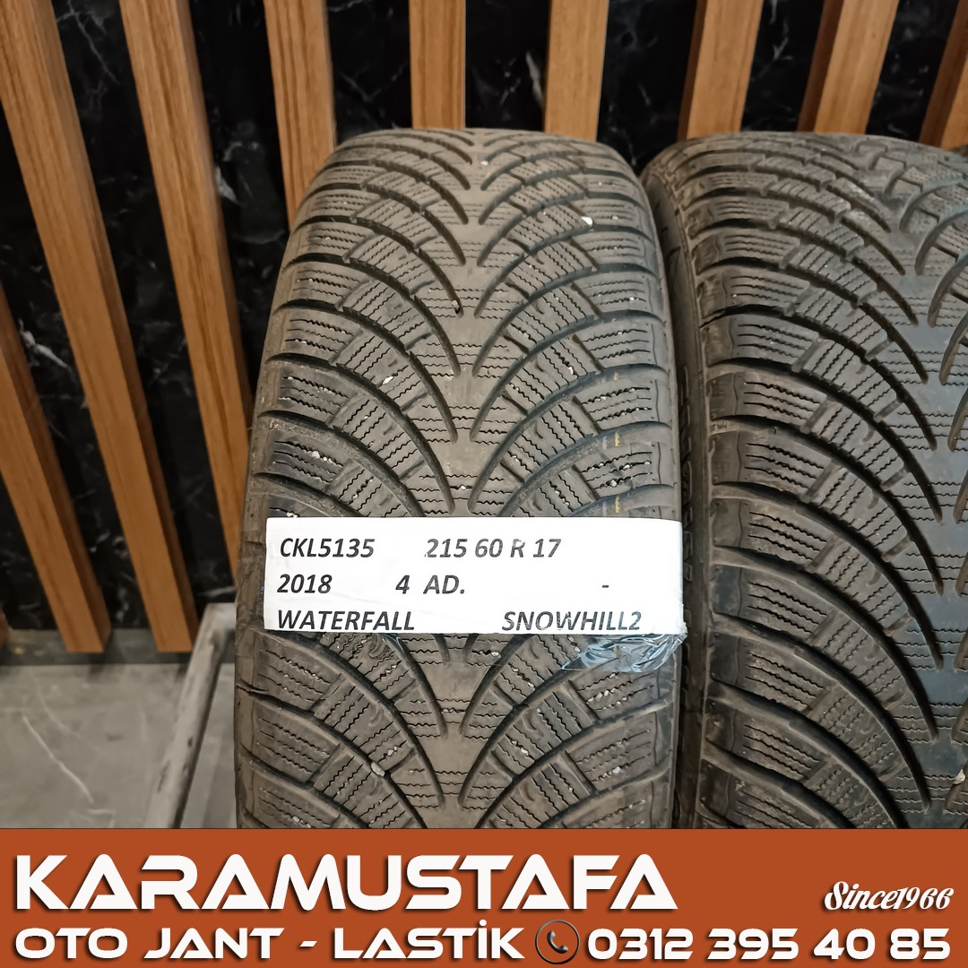 215 60 R 17 WATERFALL SNOWHILL 2 96H* 2018 * 4 ADET * CKL5135