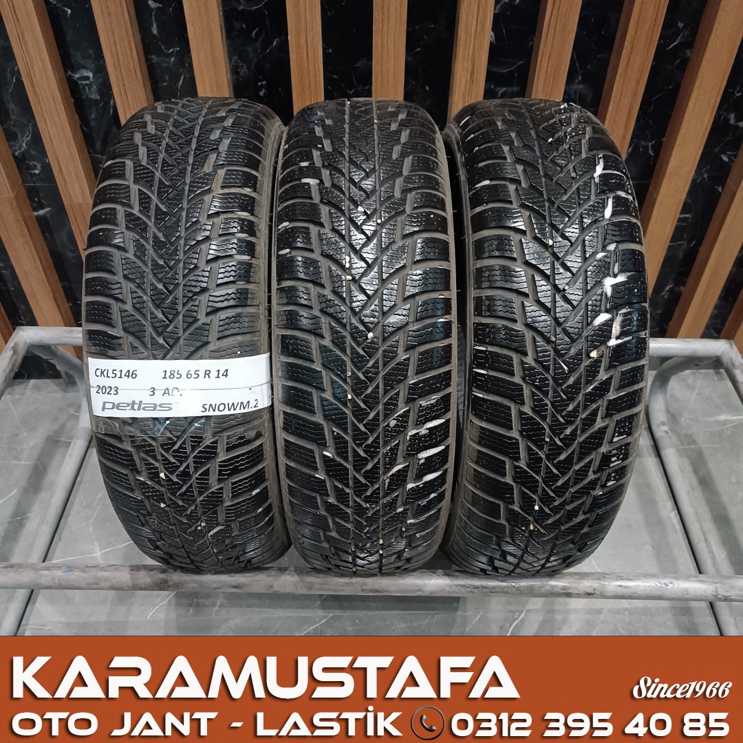 185 65 R 15 PETLAS SNOWMASTER2 86T * 2023 * 1 ADET * CKL5146