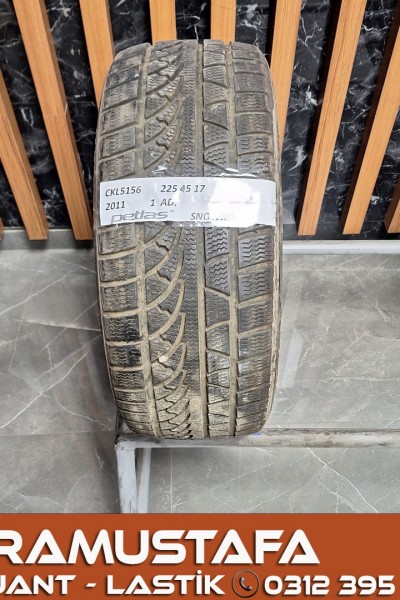 225 45 R 17 PETLAS SNOWMASTER 94V * 2011 * 1 ADET * CKL5156