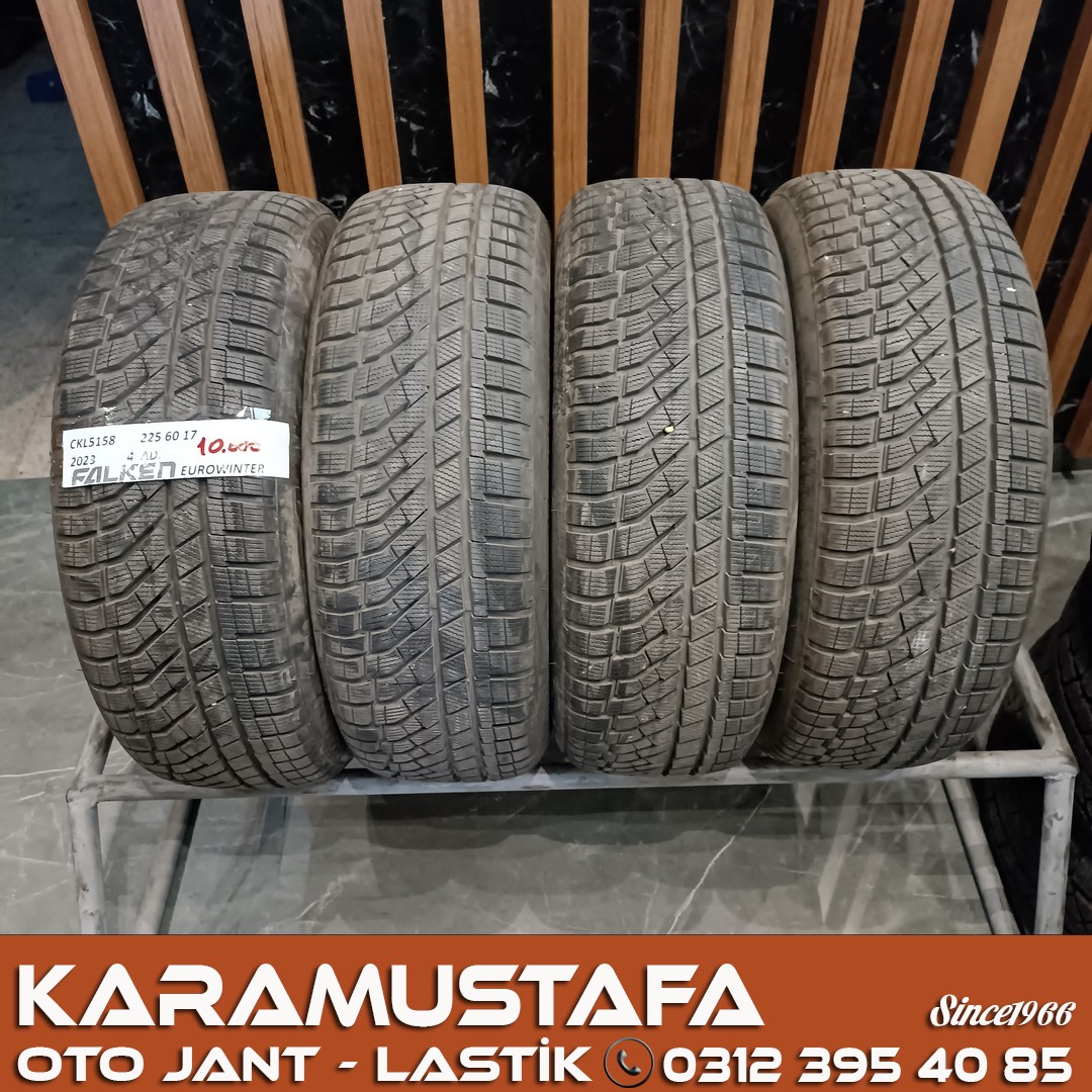 225 60 R 17 FALKEN EUROWINTER 103V * 2023 * 4 ADET * CKL5158