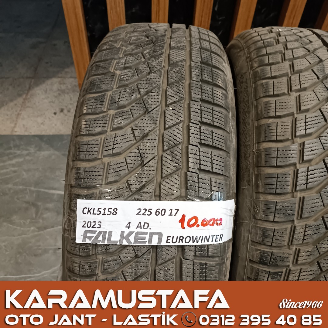225 60 R 17 FALKEN EUROWINTER 103V * 2023 * 4 ADET * CKL5158