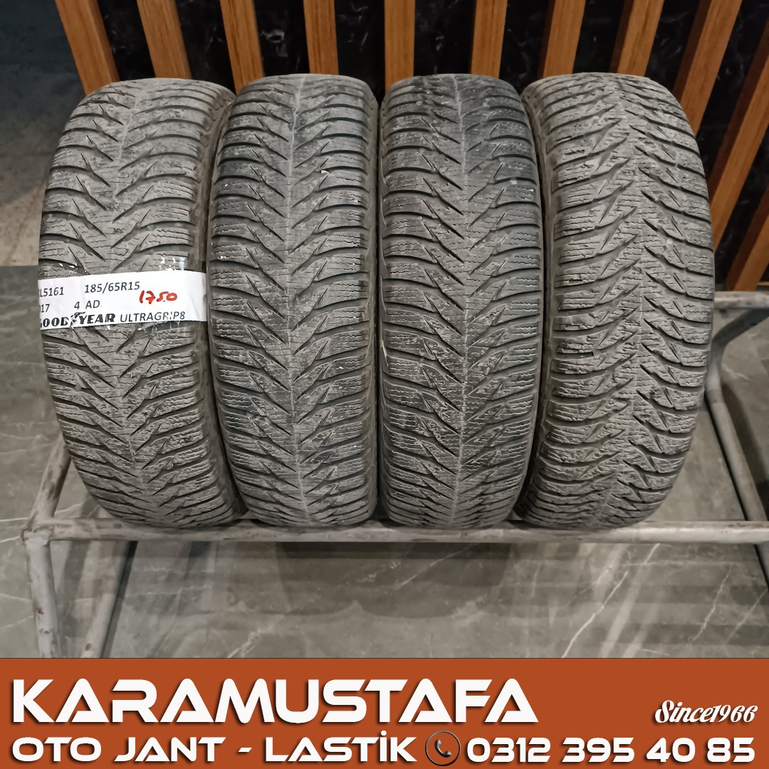 185 65 R 15 GOODYEAR UG8 88T * 2017 * 4 ADET * CKL5161