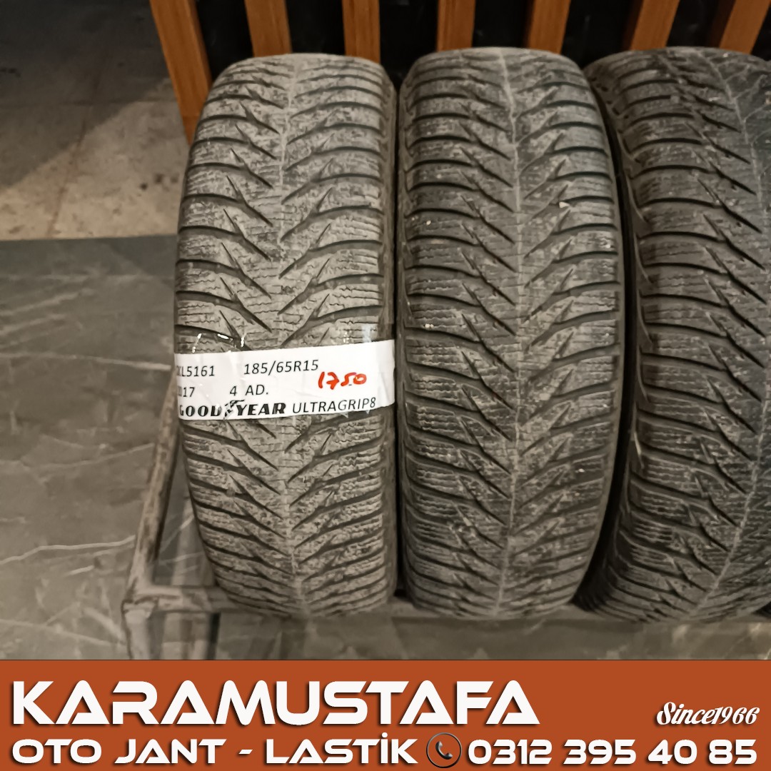 185 65 R 15 GOODYEAR UG8 88T * 2017 * 4 ADET * CKL5161