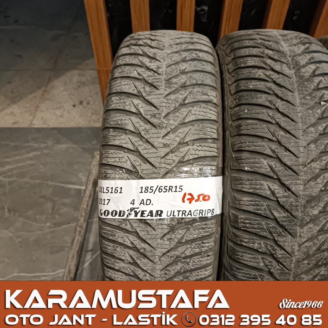 185 65 R 15 GOODYEAR UG8 88T * 2017 * 4 ADET * CKL5161
