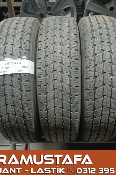 195 75 R 16 PETLAS PT925 107R * 2019 * 6 ADET * CKL5197