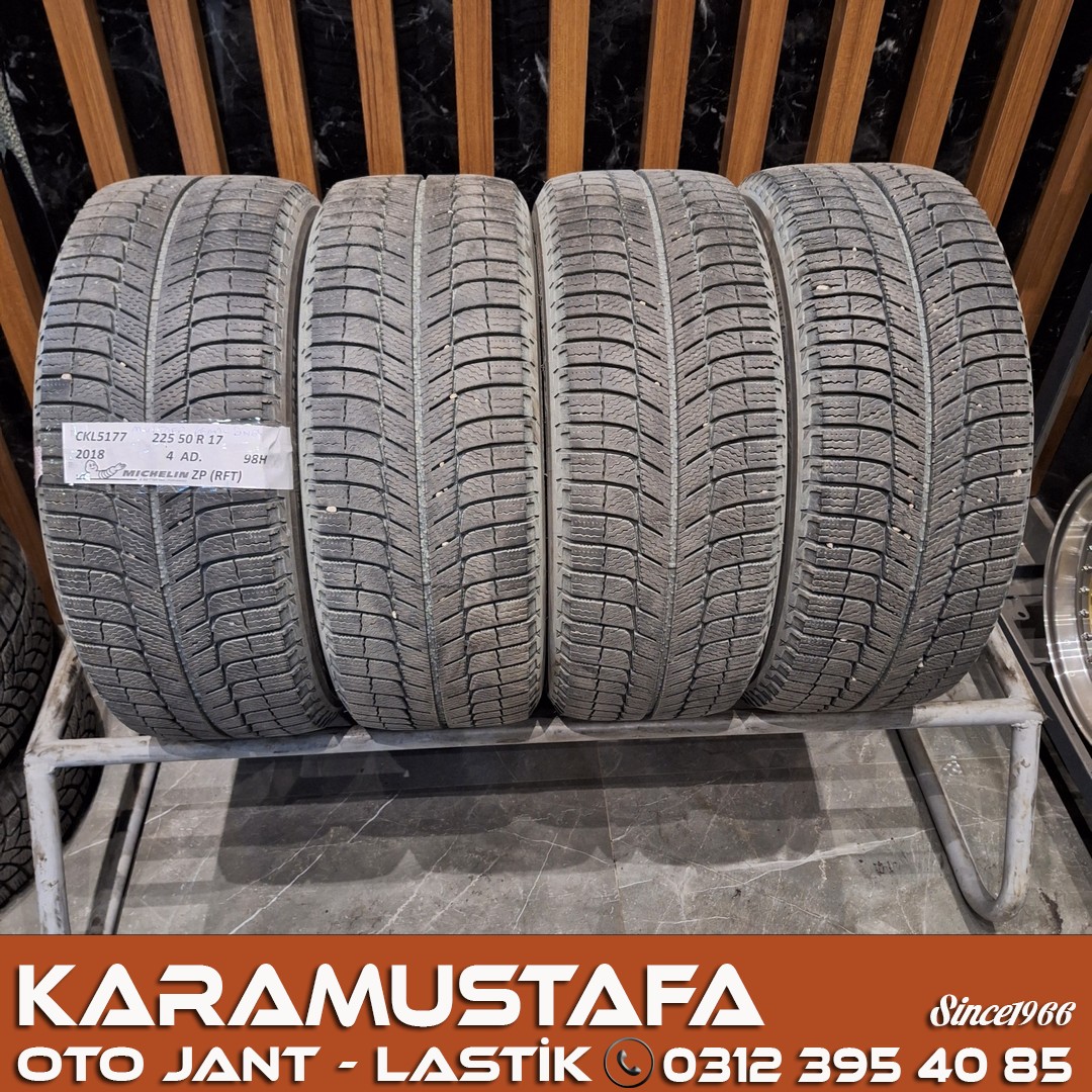 225 50 R 17 MICHELIN RFT 98H * 4 ADET * CKL5177