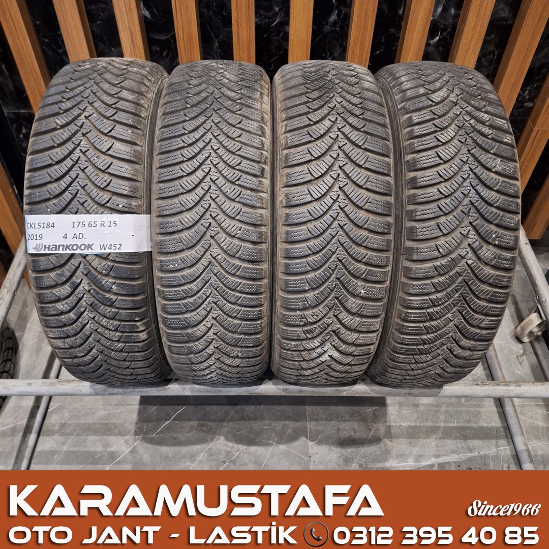 175 65 R 15 HANKOOK W452 84T * 2019 * 4 ADET * CKL5184