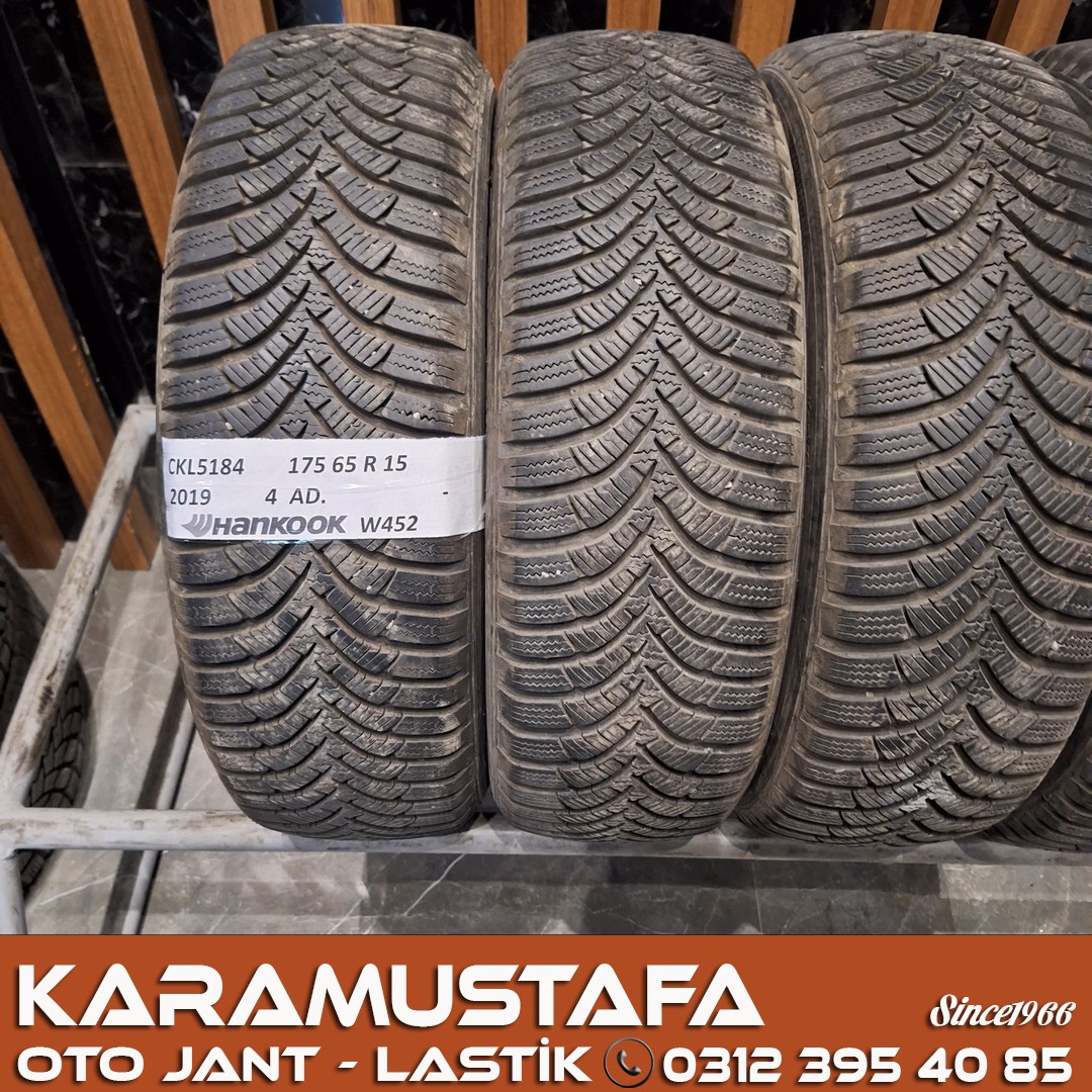 175 65 R 15 HANKOOK W452 84T * 2019 * 4 ADET * CKL5184