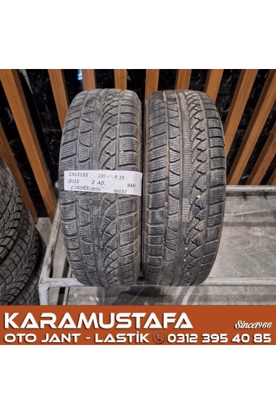 195 65 R 15 PETLAS W651 91H * 2015 * 2 ADET * CKL5185