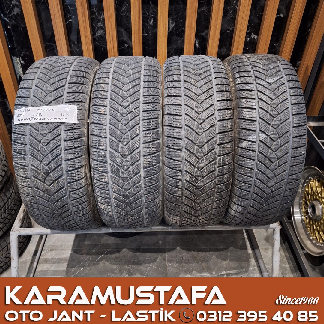 265 60 R 18 GOOYDEAR UGP 114H * 2019 * 4 ADET * CKL5188