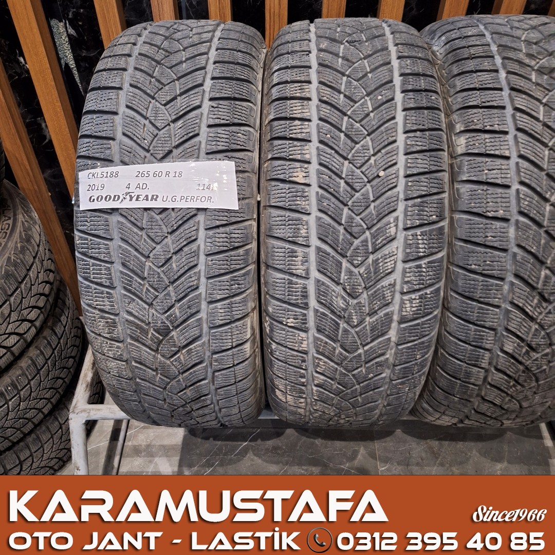 265 60 R 18 GOOYDEAR UGP 114H * 2019 * 4 ADET * CKL5188