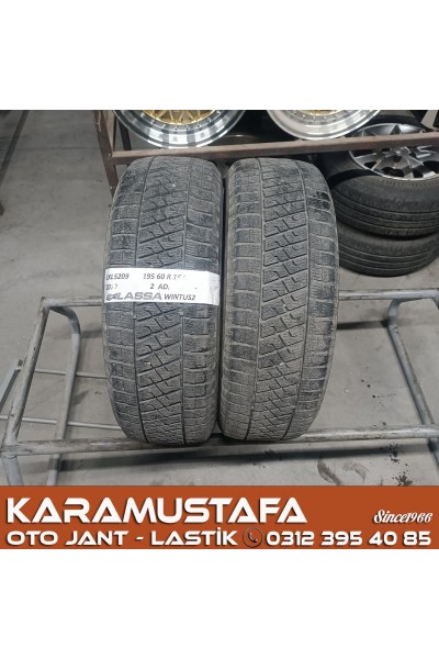 195 60 R 16 LASSA WINTUS2 99T * 2017 * 2 ADET * CKL5209