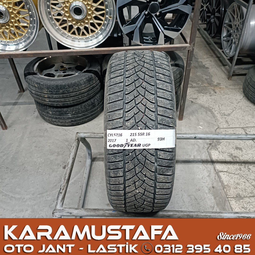 215 55 R 16 GOODYEAR UGP 93H * 2017 * 1 ADET * CKL5216