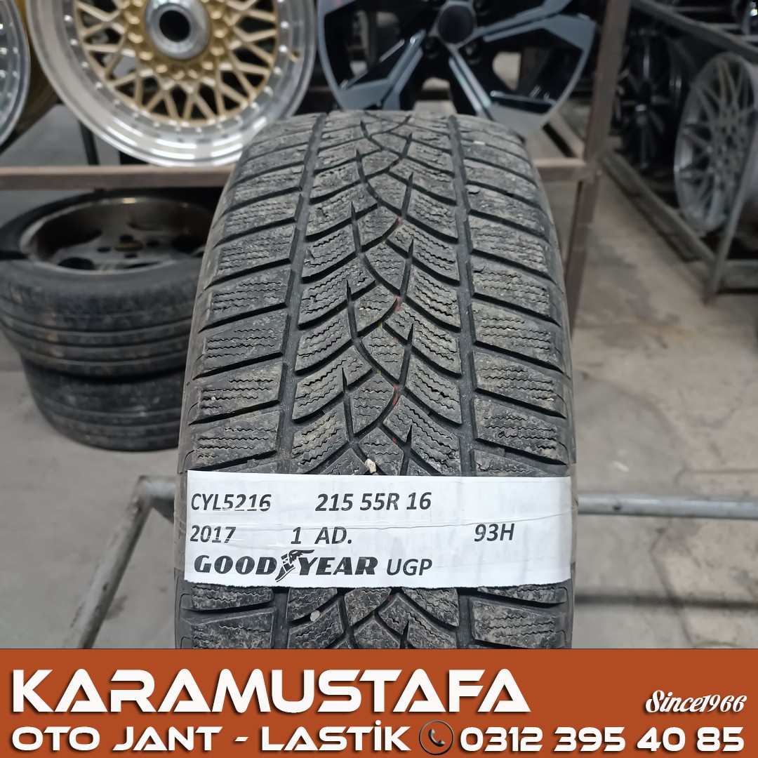 215 55 R 16 GOODYEAR UGP 93H * 2017 * 1 ADET * CKL5216