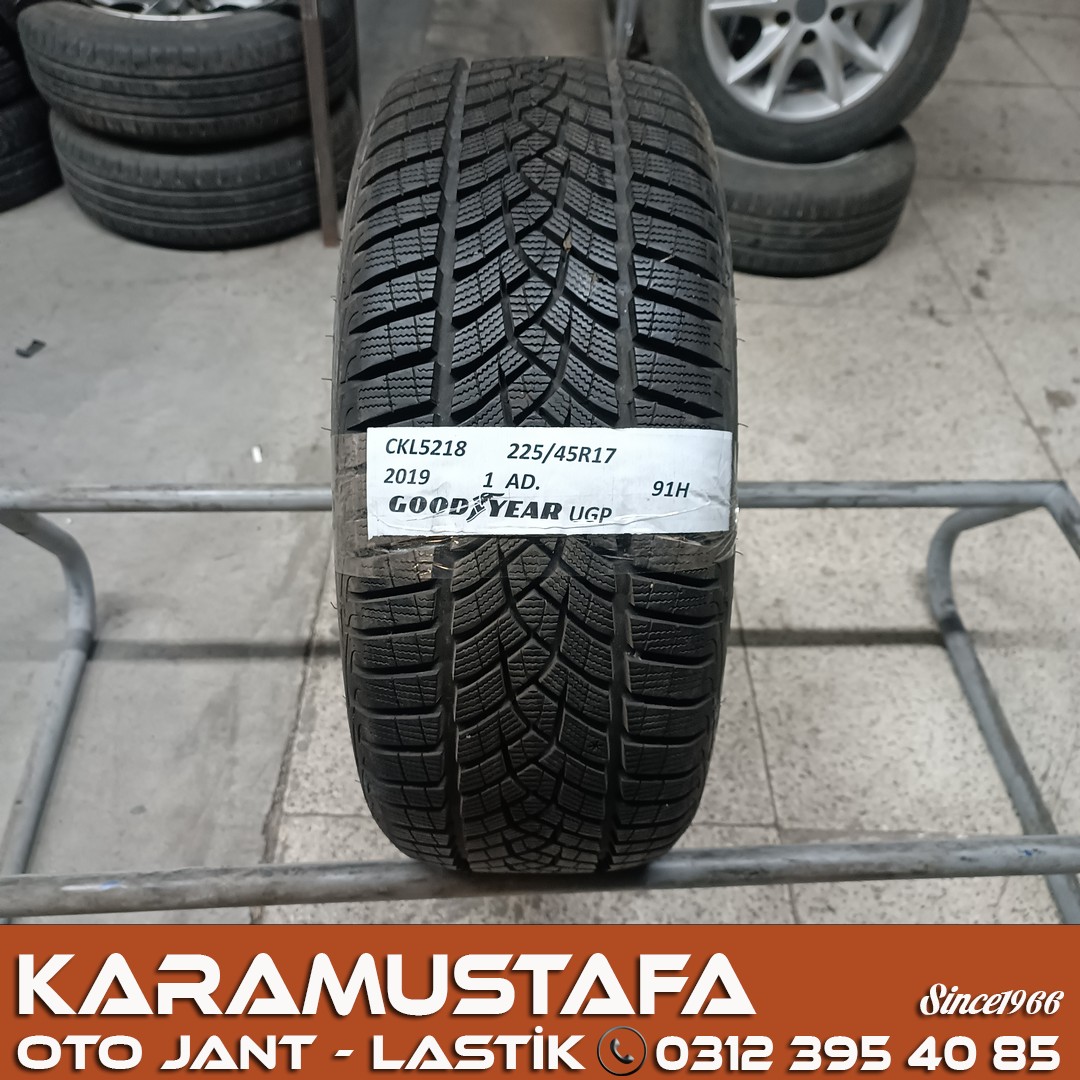 225 45 R 17 GOODYEAR UGP 91H * 2019 * 1 ADET * CKL5218