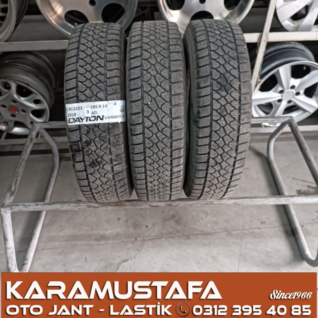 185 R 14 DAYTON VANWINTER 102R * 2018 * 3 ADET * CKL5233