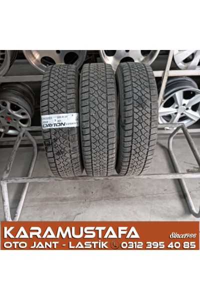 185 R 14 DAYTON VANWINTER 102R * 2018 * 3 ADET * CKL5233