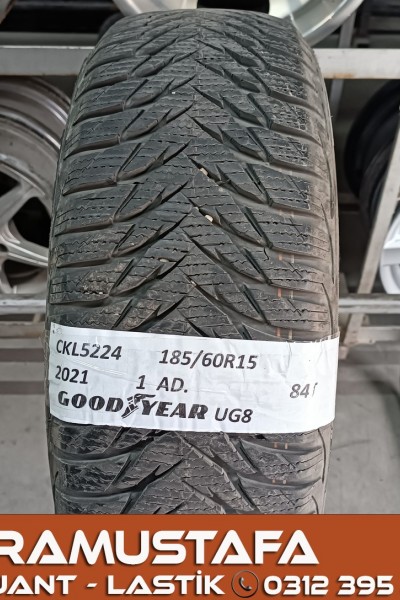 185 60 R 15 GOODYEAR UG8 1 ADET * 2021 * CKL5224