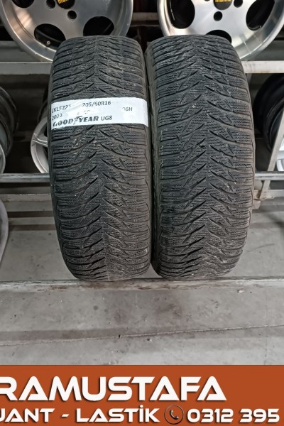 205 60 R 16 GOODYEAR UG8 96H * 2022 * 2 ADET * CKL5227
