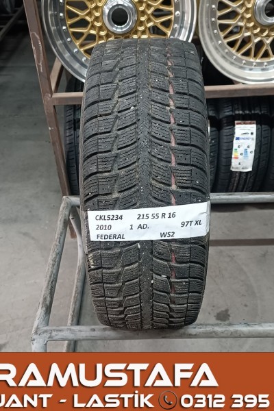 215 55 R 16 FEDERAL WS2 97T * 2010 * 1 ADET * CKL5234