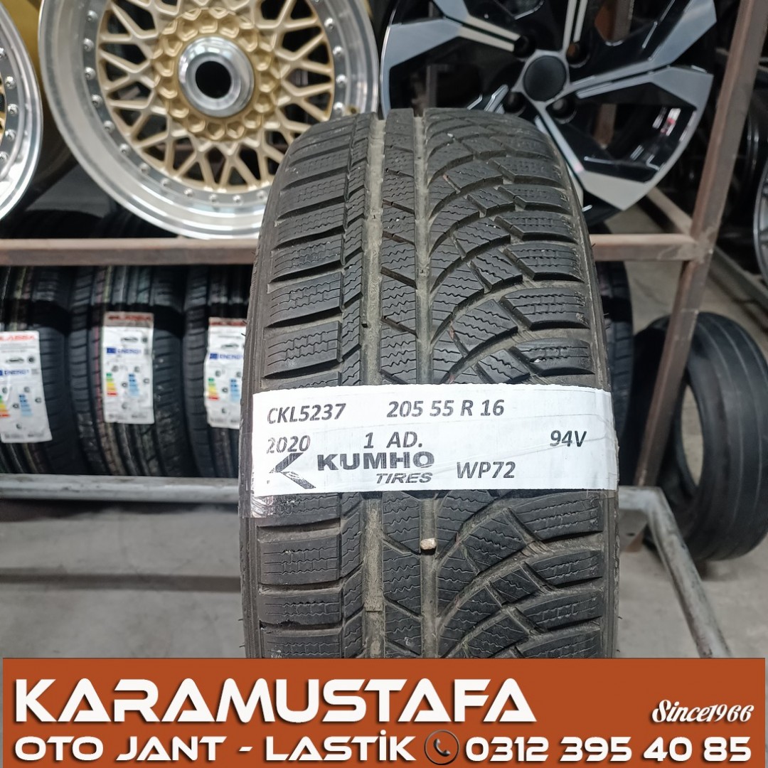 205 55 R 16 KUMHO WP72 94V * 1 ADET * CKL5237