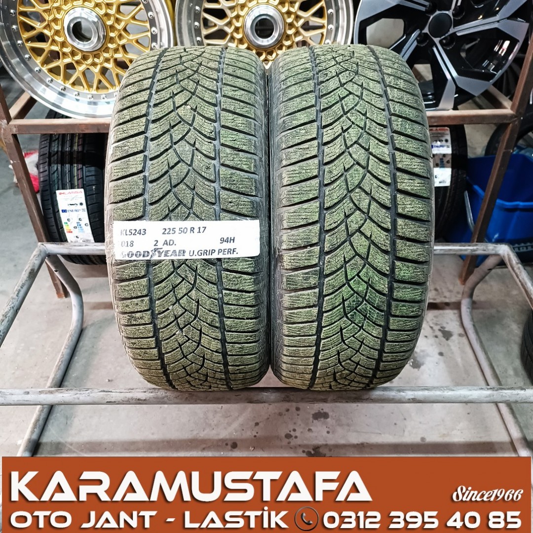 225 50 R 17 GOODYEAR UGP 94H * 2018 * 2 ADET * CKL5243