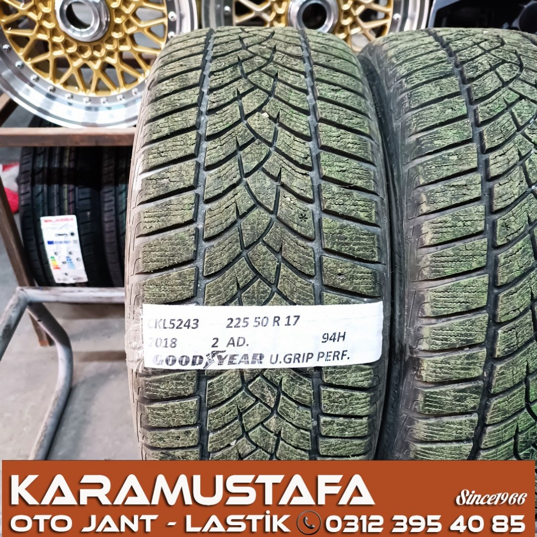 225 50 R 17 GOODYEAR UGP 94H * 2018 * 2 ADET * CKL5243