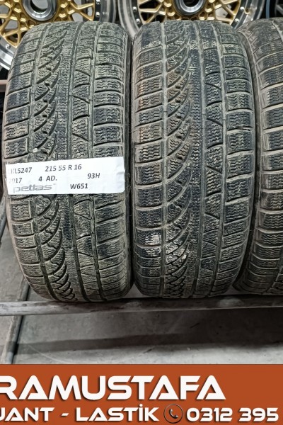 215 55 R 16 PETLAS W651 93H * 2017 * 4 ADET * CKL5247