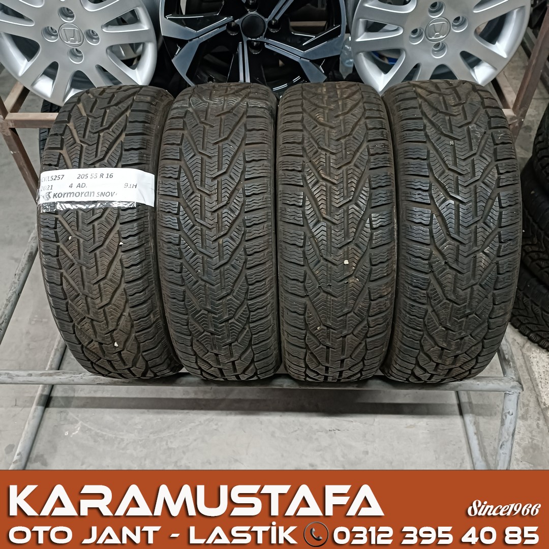 205 55 R 16 KORMORAN SNOW 91V * 2021 * 4 ADET * CKL5257