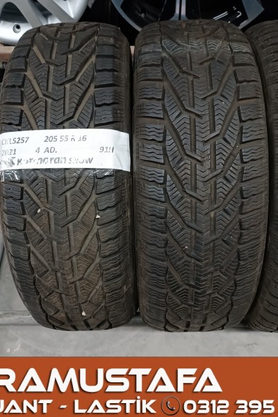205 55 R 16 KORMORAN SNOW 91V * 2021 * 4 ADET * CKL5257