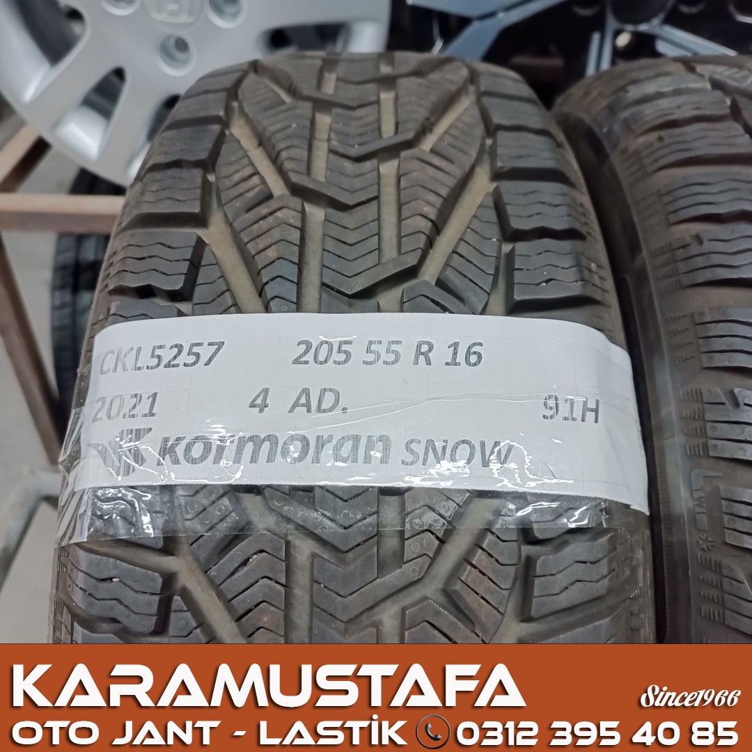 205 55 R 16 KORMORAN SNOW 91V * 2021 * 4 ADET * CKL5257