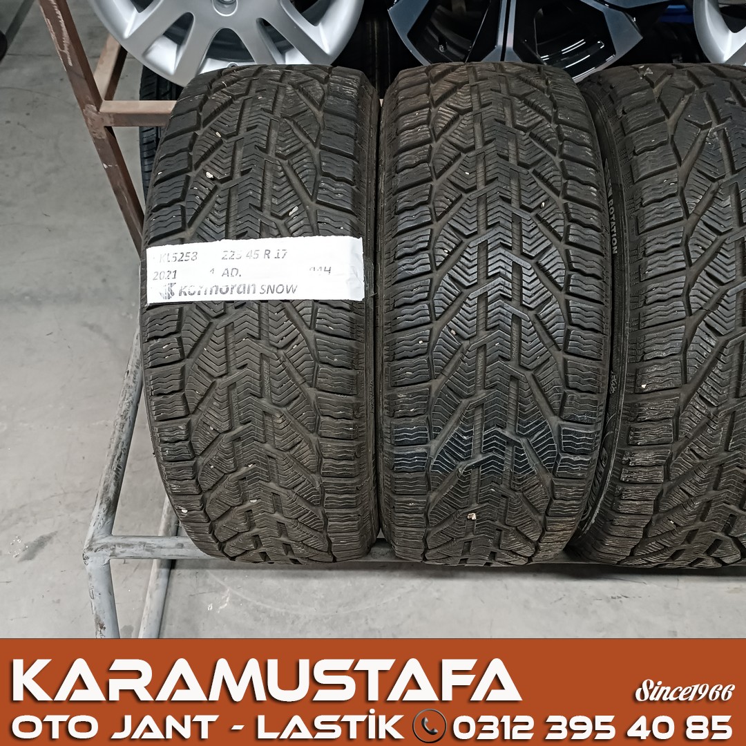 225 45 R 17 KORMORAN SNOW 94H * 2021 * 4 ADET * CKL5258