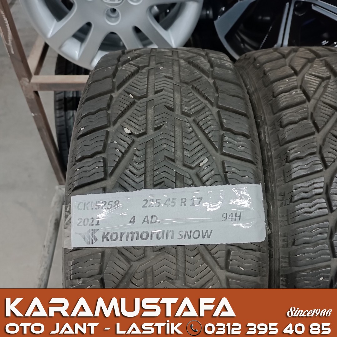 225 45 R 17 KORMORAN SNOW 94H * 2021 * 4 ADET * CKL5258