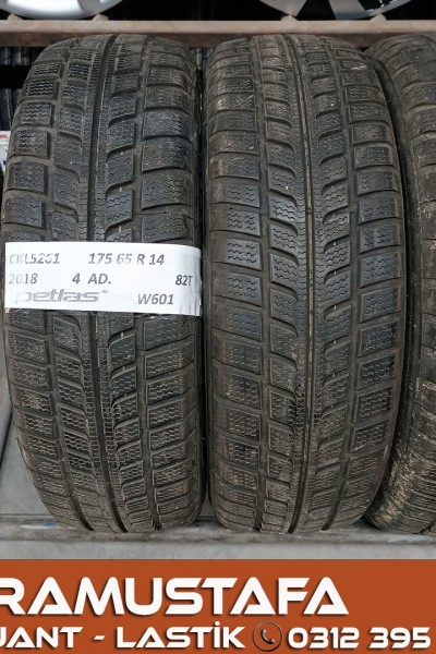 175 65 R 14 PETLAS W601 82T * 2018 * 4 ADET * CKL5261