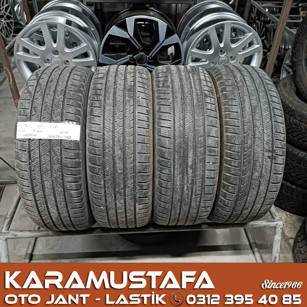 225 55 R 18 VREDESTEIN QUATRAC PRO 102V * 2021 * 4 ADET * CKL5264