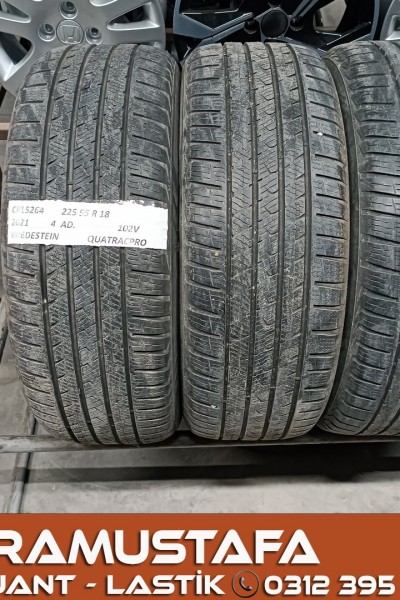 225 55 R 18 VREDESTEIN QUATRAC PRO 102V * 2021 * 4 ADET * CKL5264