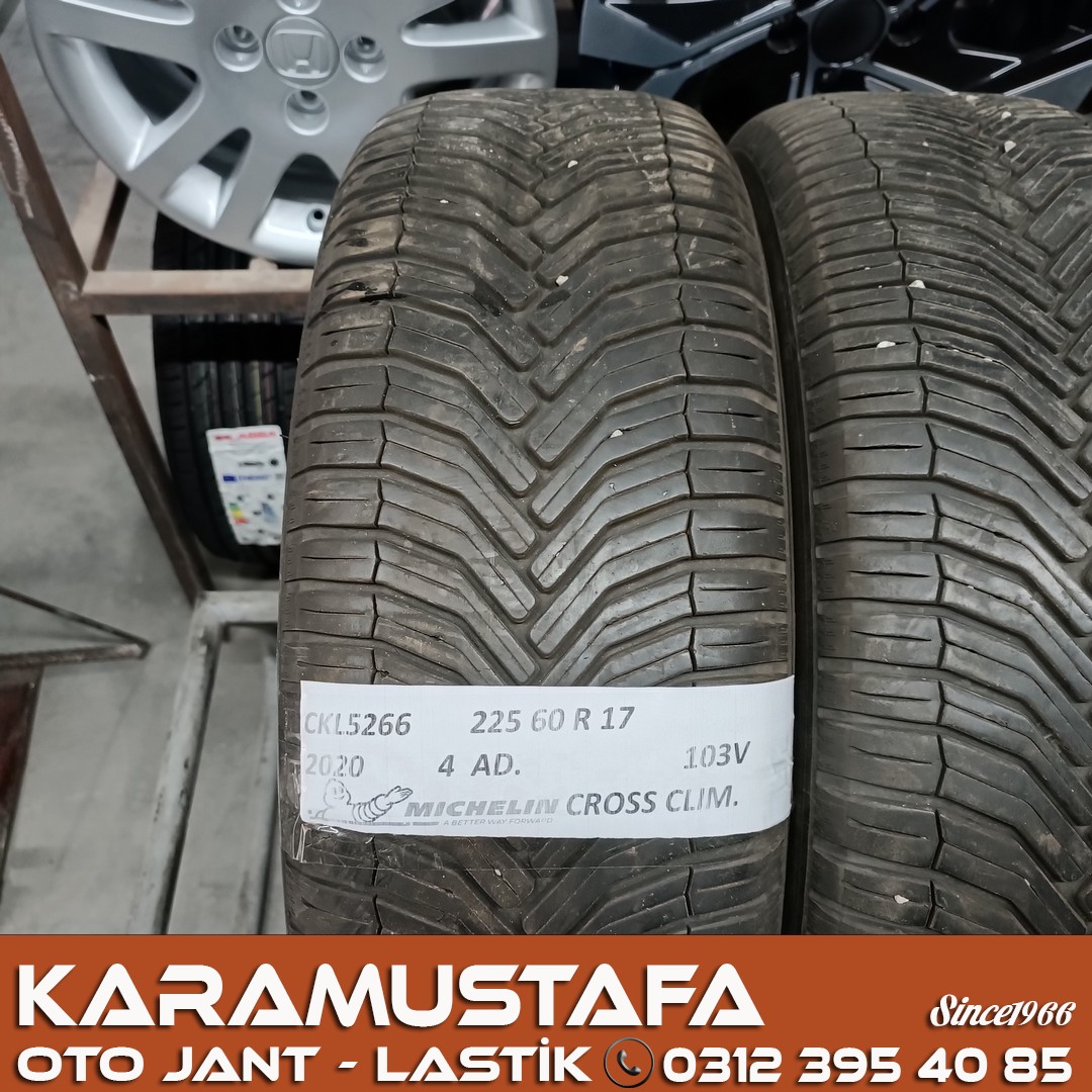 225 60 R 17 MICHELIN CROSS CLIMATE 103V * 2020 * 4 ADET * CKL5266