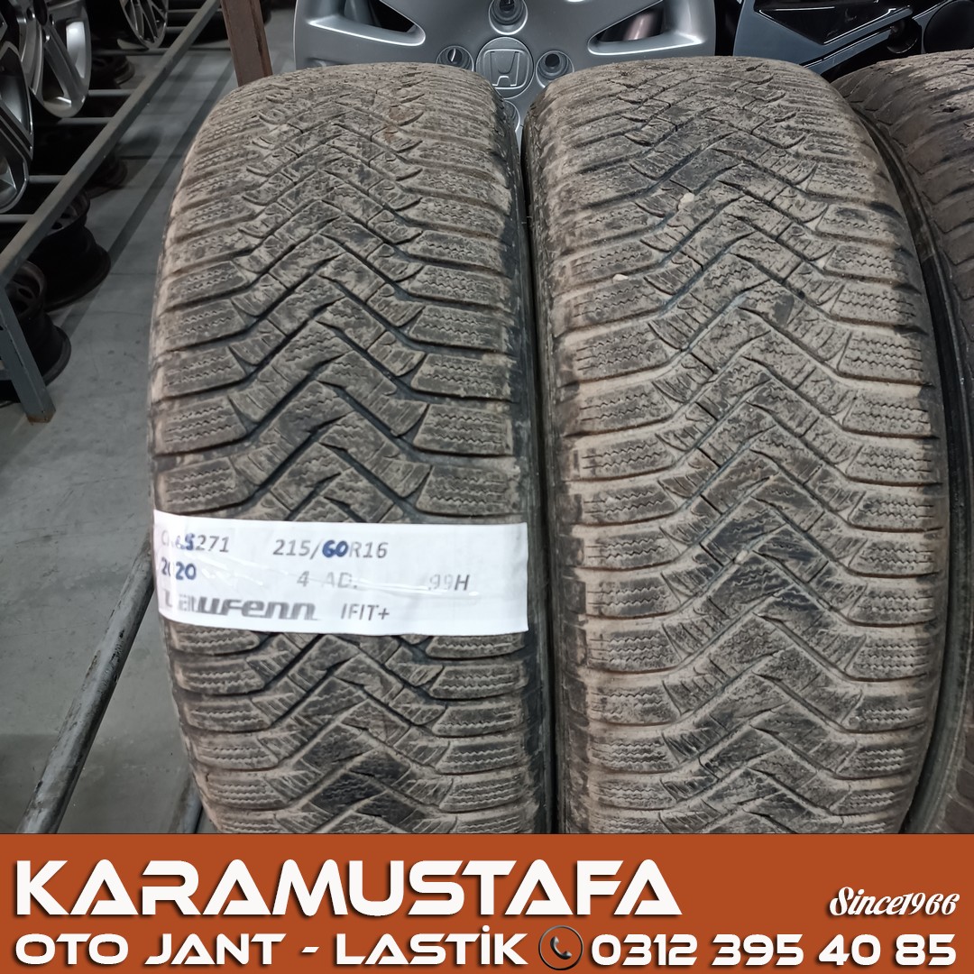 215 60 R 16 LAUFENN I FIT+ 99H * 2020 * 4 ADET * CKL5271