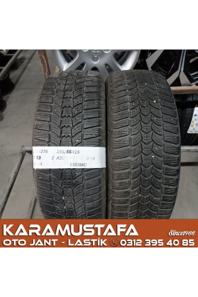 195 55 R 16 SAVA ESKIMO 87H * 2019 * 2 ADET * CKL5276 **