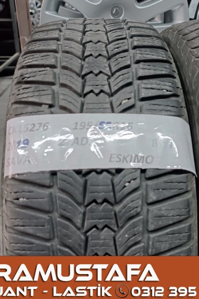 195 55 R 16 SAVA ESKIMO 87H * 2019 * 2 ADET * CKL5276 **