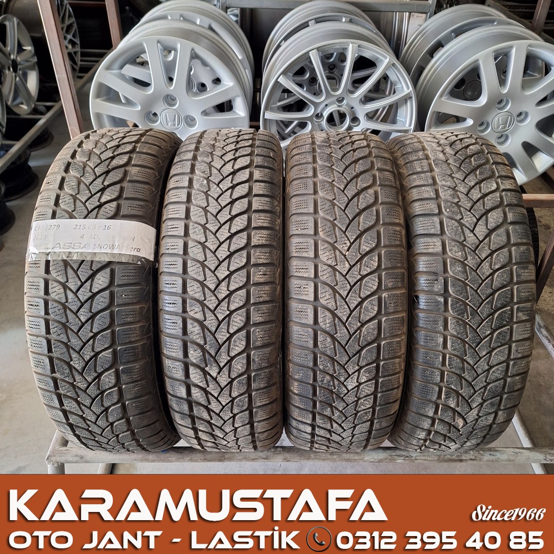 215 65 R 16 LASSA SNOWAYS ERA 98H * 2013 * 4 ADET * CKL5279