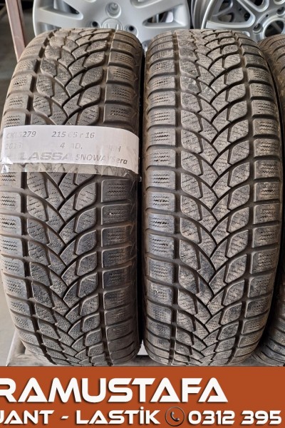 215 65 R 16 LASSA SNOWAYS ERA 98H * 2013 * 4 ADET * CKL5279