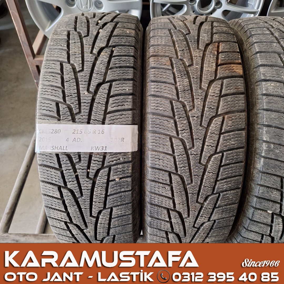 215 65 R 16 MARSHALL KW31 102R * 2015 * 4 ADET * CKL5280
