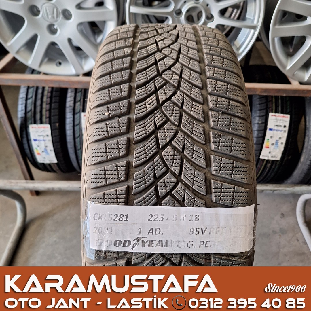 225 45 R 18 GOODYEAR ULTRAGRIP PERFORMANCE RFT 95V * 2022 * 1 ADET * CKL5281