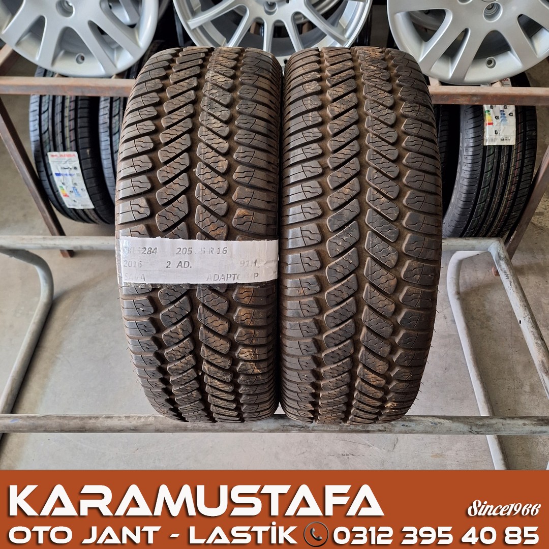 205 55 R 16 SAVA ADAPTO 91H * 2016 * 2 ADET * CKL5284